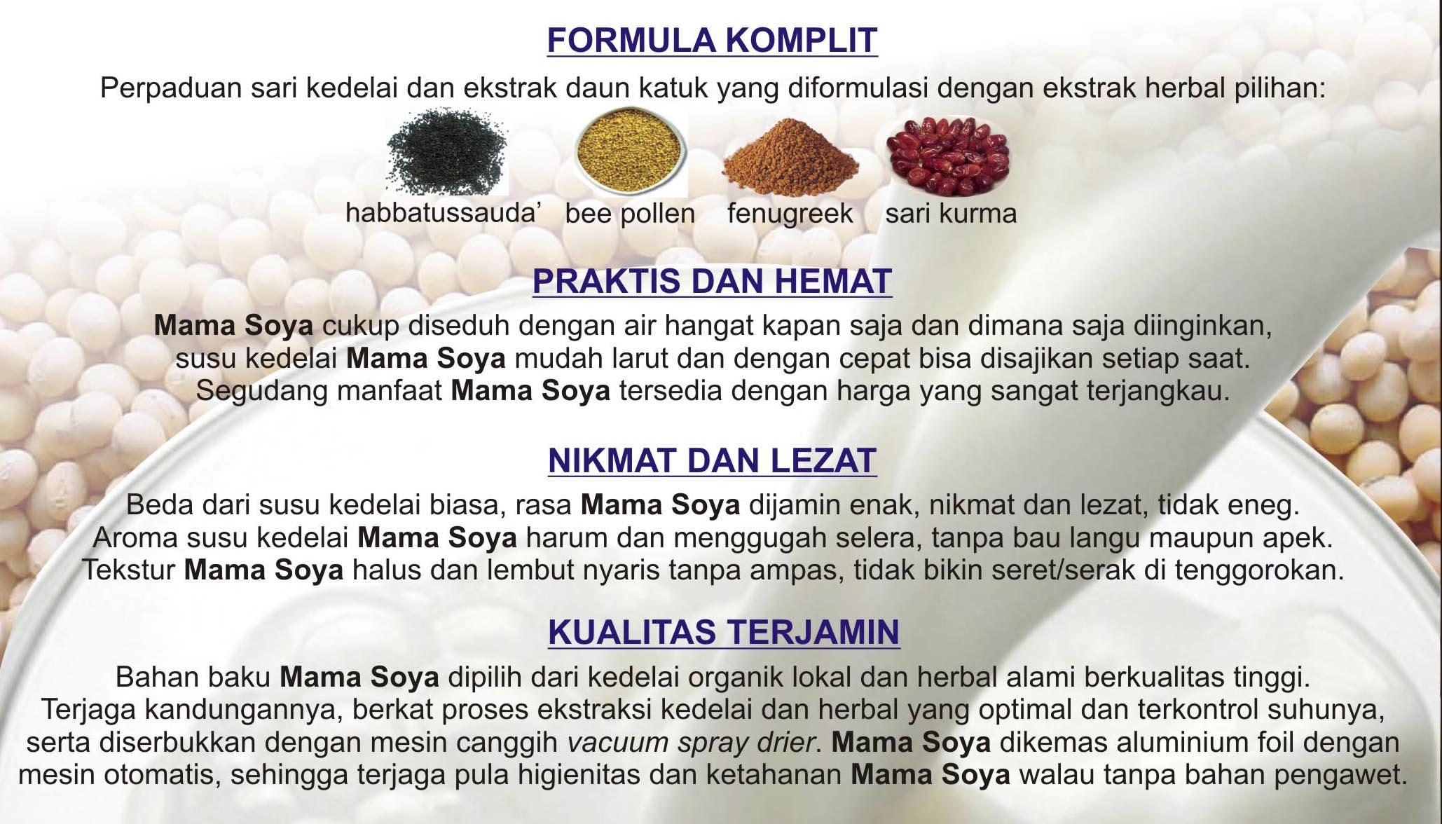 waroeng herbal - Mama Soya